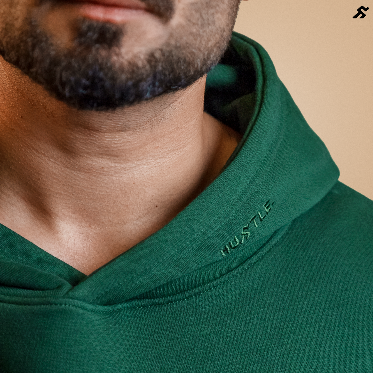 Olive Green Oversized Hoodie