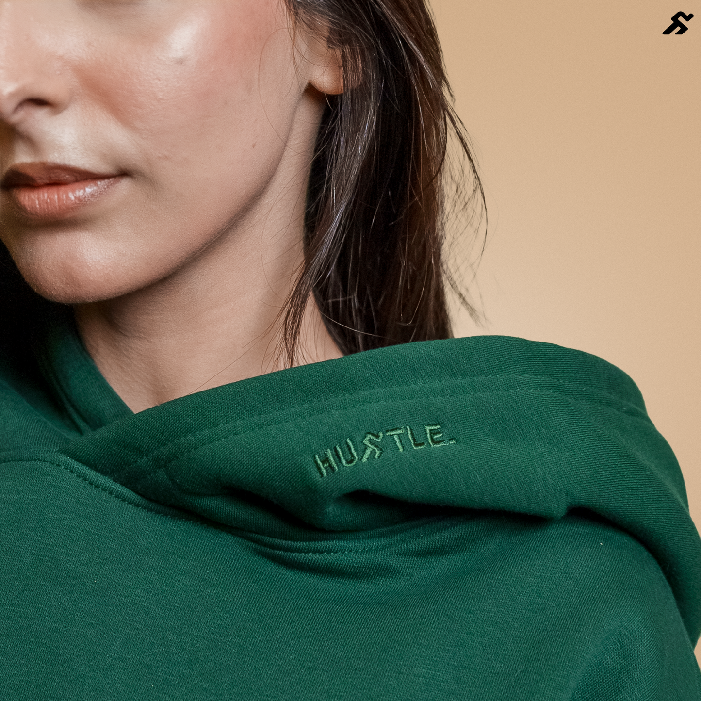 Olive Green Oversized Hoodie