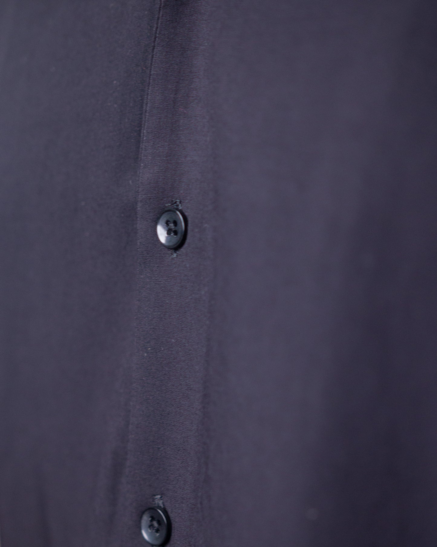 Plain Black Hawaiian Aloha Shirt