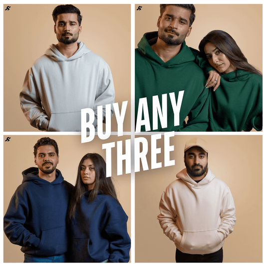 Pack of 3 Hoodies