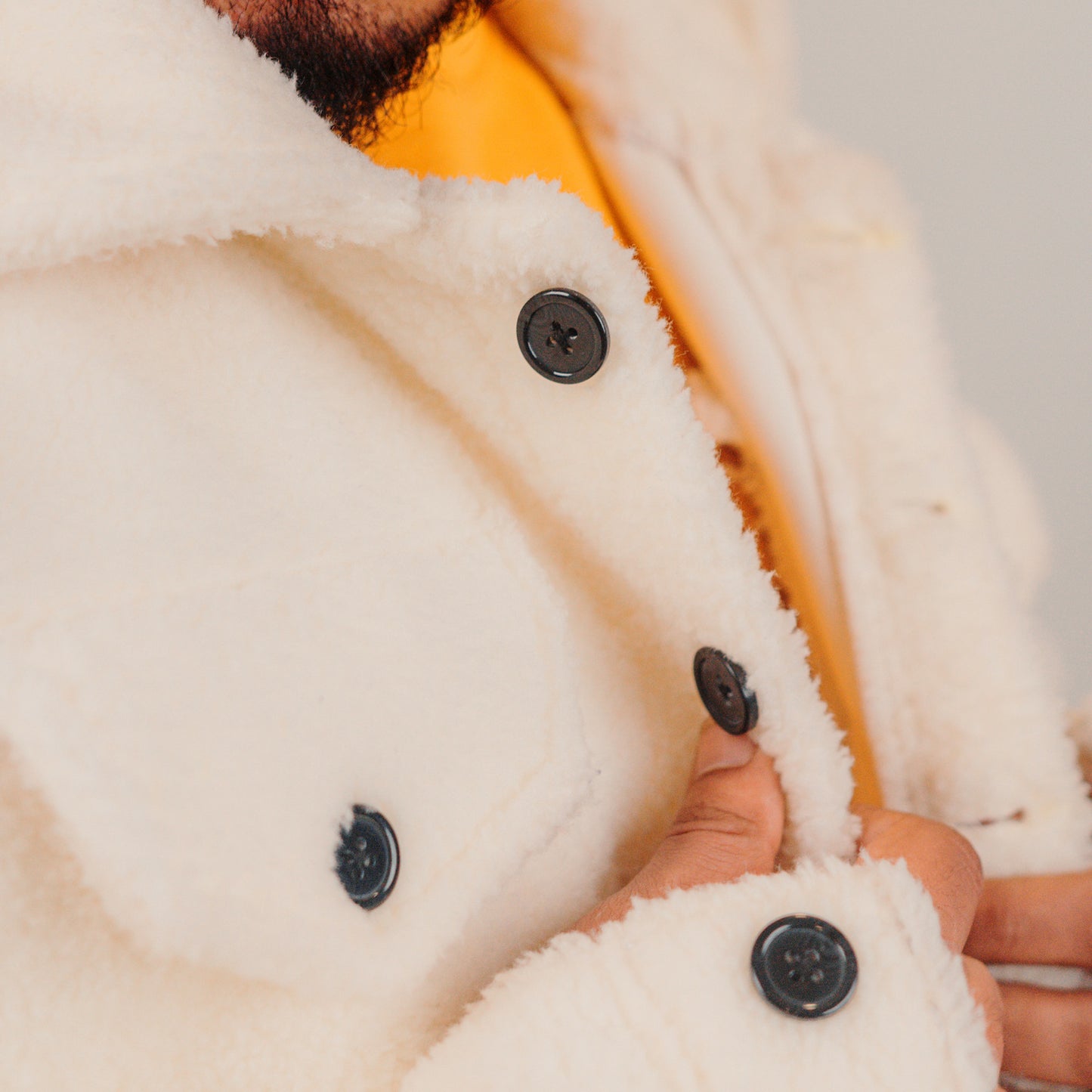 FAUX FUR JACKET (For Men)